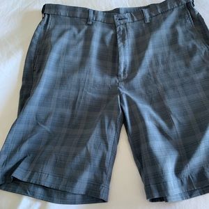 Cool 18 Pro Men’s Shorts - Blue Checkered - size 38